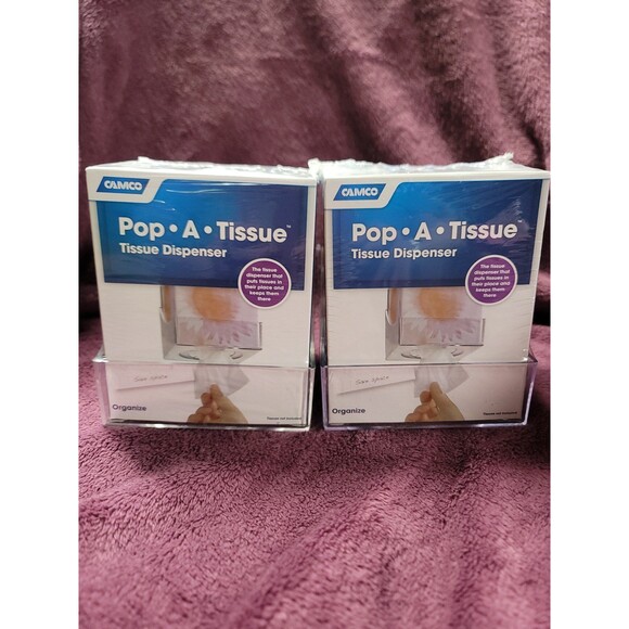 Camco Pop• A• Tissue , 2 pk Tissue dispenser for RVs & Boats . - Picture 1 of 6